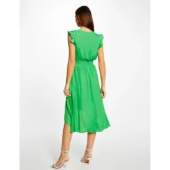 MORGAN Robe Manches 3/4 Boutonnée à L'avant | 3 SUISSES 10 MORGAN Robe Manches 3/4 Boutonnée à L'avant | 3 SUISSES -Promos Robe Mirage Magasin 0091206 600 back 3507164 3 1140x1140