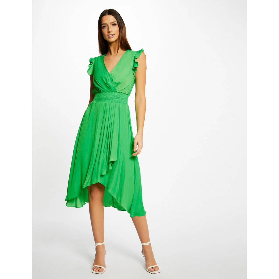 MORGAN Robe Manches 3/4 Boutonnée à L'avant | 3 SUISSES 4 MORGAN Robe Manches 3/4 Boutonnée à L'avant | 3 SUISSES – Image 2