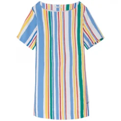Robe Courte Rayures Multicolores Femme Pepe Jeans - Multicolore | 3 SUISSES -Promos Robe Mirage Magasin 265261197 zoom prd 3s 1140x1140
