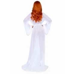 Ensemble 3 Pièces - Robe Longue, String Et Cravate - Blanc Leg Avenue | 3 SUISSES -Promos Robe Mirage Magasin ensemble 3 pieces robe longue string et cravate blanc 3372440 5 1140x1140