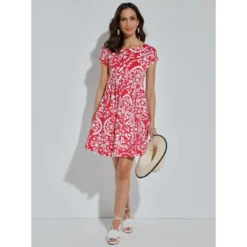 Robe à Fleurs Avec Boutons Au Dos | 3 SUISSES 8 Robe à Fleurs Avec Boutons Au Dos | 3 SUISSES -Promos Robe Mirage Magasin robe a fleurs avec boutons au dos 3411642 6496324 24 1140x1140