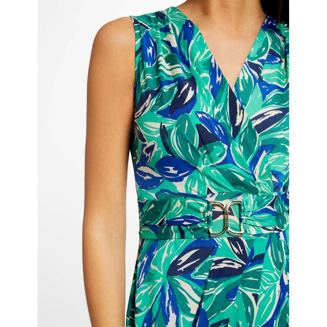 MORGAN Robe Ajustée à Ornement Imprimé Végétal | 3 SUISSES 7 MORGAN Robe Ajustée à Ornement Imprimé Végétal | 3 SUISSES – Image 5