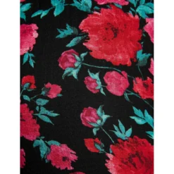 MORGAN Robe Ajustée à Ouverture Imprimé Floral MULTICO | 3 SUISSES -Promos Robe Mirage Magasin robe ajustee a ouverture imprime floral multico 3437410 6674456 56 1140x1140