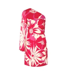 MORGAN Robe Ajustée Asymétrique Imprimé Floral | 3 SUISSES -Promos Robe Mirage Magasin robe ajustee asymetrique imprime floral multico 3515560 7010708 8 1140x1140