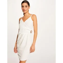 MORGAN Robe Ajustée Avec Effet Drapé | 3 SUISSES