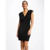MORGAN Robe Ajustée Avec épaulettes NOIR | 3 SUISSES -Promos Robe Mirage Magasin robe ajustee avec epaulettes noir 3433562 6615694 94 1140x1140