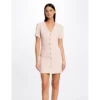 MORGAN Robe Ajustée Boutonnée | 3 SUISSES 2 MORGAN Robe Ajustée Boutonnée | 3 SUISSES -Promos Robe Mirage Magasin robe ajustee boutonnee rose 3516930 7019480 80 1140x1140