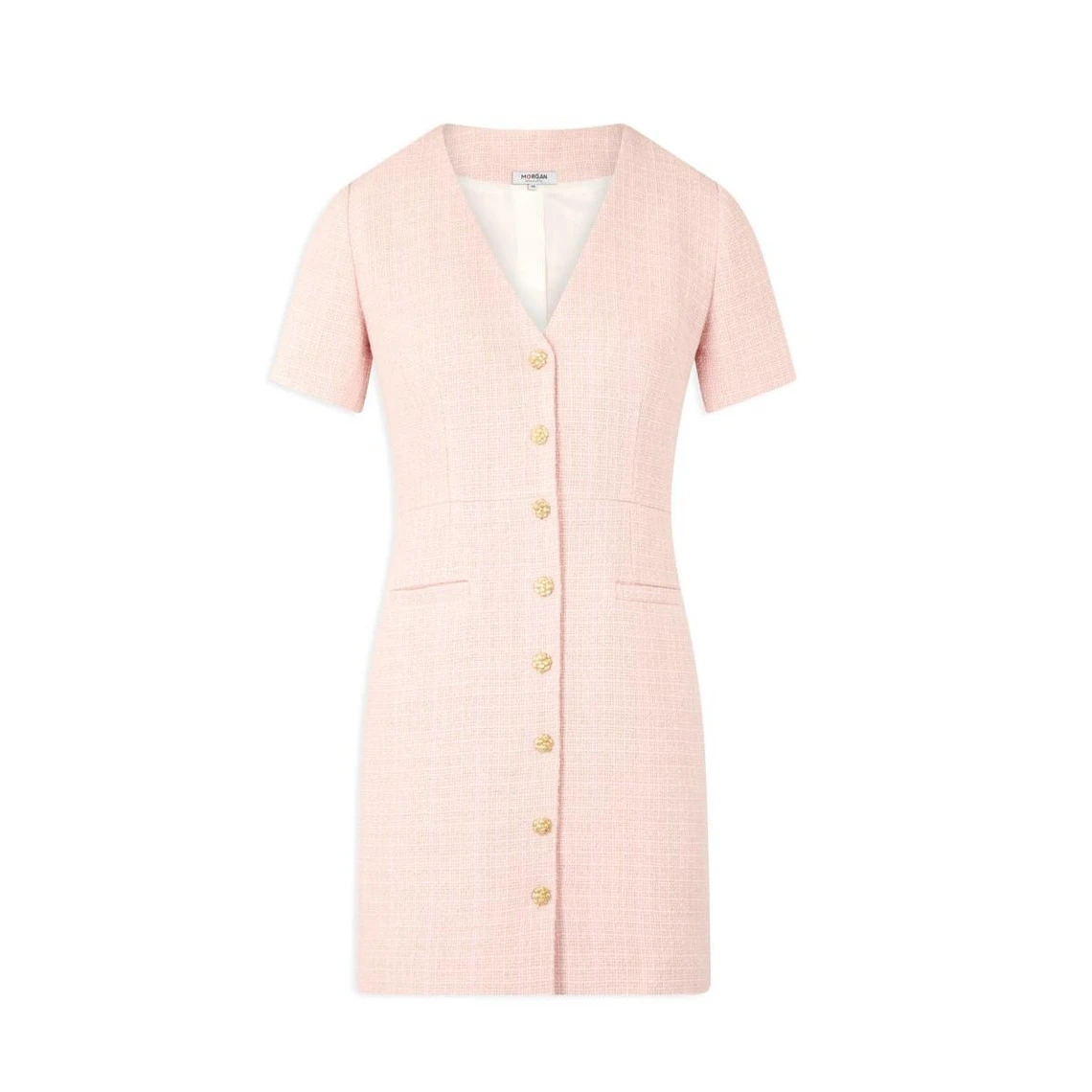 MORGAN Robe Ajustée Boutonnée | 3 SUISSES 5 MORGAN Robe Ajustée Boutonnée | 3 SUISSES – Image 3