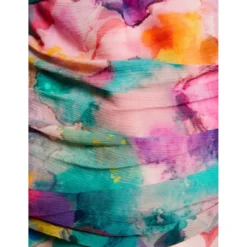 MORGAN Robe Ajustée Drapée Asymétrique Imprimée | 3 SUISSES -Promos Robe Mirage Magasin robe ajustee drapee asymetrique imprimee multico 3516866 7019160 60 1140x1140