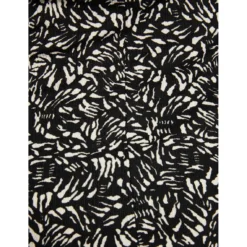 MORGAN Robe Ajustée Drapée Imprimé Abstrait NOIR | 3 SUISSES -Promos Robe Mirage Magasin robe ajustee drapee imprime abstrait noir 3433582 6615826 26 1140x1140