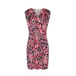 MORGAN Robe Ajustée Drapée Imprimé Abstrait | 3 SUISSES 10 MORGAN Robe Ajustée Drapée Imprimé Abstrait | 3 SUISSES -Promos Robe Mirage Magasin robe ajustee drapee imprime abstrait rose 3508696 6986842 42 1140x1140