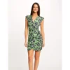 MORGAN Robe Ajustée Drapée Imprimé Abstrait | 3 SUISSES 2 MORGAN Robe Ajustée Drapée Imprimé Abstrait | 3 SUISSES -Promos Robe Mirage Magasin robe ajustee drapee imprime abstrait vert 3508694 6986826 26 1140x1140
