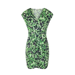 MORGAN Robe Ajustée Drapée Imprimé Abstrait | 3 SUISSES 10 MORGAN Robe Ajustée Drapée Imprimé Abstrait | 3 SUISSES -Promos Robe Mirage Magasin robe ajustee drapee imprime abstrait vert 3508694 6986830 30 1140x1140