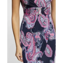 MORGAN Robe Ajustée Drapée Imprimé Cachemire | 3 SUISSES 10 MORGAN Robe Ajustée Drapée Imprimé Cachemire | 3 SUISSES -Promos Robe Mirage Magasin robe ajustee drapee imprime cachemire marine 3508772 6987230 30 1140x1140