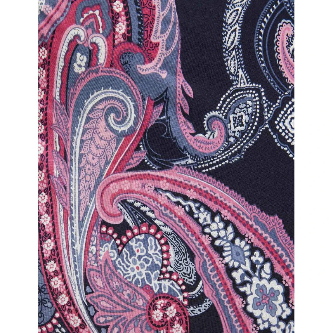 MORGAN Robe Ajustée Drapée Imprimé Cachemire | 3 SUISSES 7 MORGAN Robe Ajustée Drapée Imprimé Cachemire | 3 SUISSES – Image 5