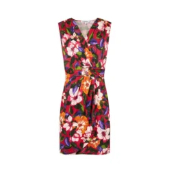 MORGAN Robe Ajustée Drapée Imprimé Floral | 3 SUISSES -Promos Robe Mirage Magasin robe ajustee drapee imprime floral multico 3509932 6993506 6 1140x1140