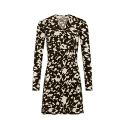 MORGAN Robe Ajustée Froncée Imprimé Abstrait | 3 SUISSES -Promos Robe Mirage Magasin robe ajustee froncee imprime abstrait multico 3508682 6986768 68 1140x1140