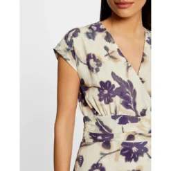 MORGAN Robe Ajustée Imprimé Floral | 3 SUISSES -Promos Robe Mirage Magasin robe ajustee imprime floral multico 3517842 7024976 76 1140x1140