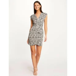 MORGAN Robe Ajustée Imprimé Géométrique | 3 SUISSES -Promos Robe Mirage Magasin robe ajustee imprime geometrique multico 3508692 6986816 16 1140x1140