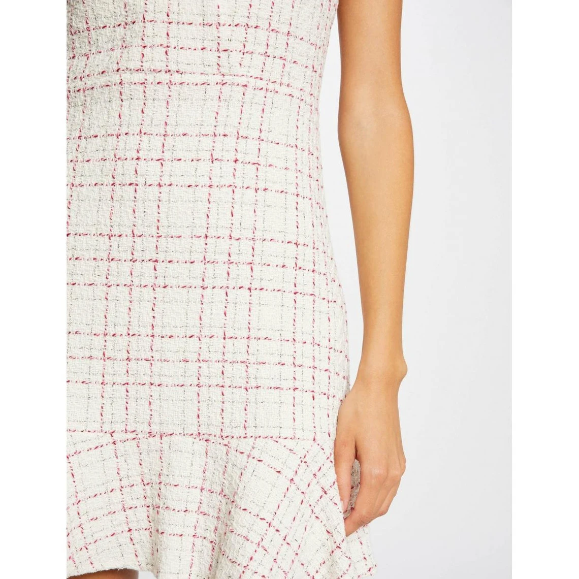 MORGAN Robe Ajustée Sans Manches à Carreaux | 3 SUISSES 6 MORGAN Robe Ajustée Sans Manches à Carreaux | 3 SUISSES – Image 4