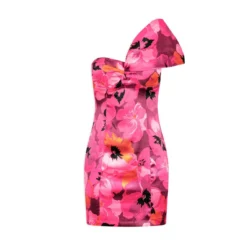 MORGAN Robe Ajustée Satinée Imprimé Floral MULTICO | 3 SUISSES -Promos Robe Mirage Magasin robe ajustee satinee imprime floral multico 3431480 6602824 24 1140x1140