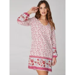 Robe Avec Manches Longues Et Poignets élastiqués | 3 SUISSES