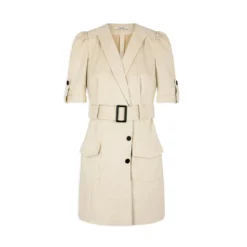 MORGAN Robe Cache-coeur Ceinturée | 3 SUISSES -Promos Robe Mirage Magasin robe cache coeur ceinturee beige 3507798 6983046 46 1140x1140