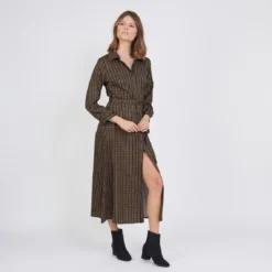 Robe Chemise Longue Imprimée Graphique Jimmy | Robe Longue 3 SUISSES