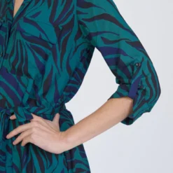 Robe Chemise Zèbre Dany | Robe Longue 3 SUISSES -Promos Robe Mirage Magasin robe chemise zebre dany 1181535 4 1140x1140
