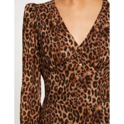 MORGAN Robe Cintrée Imprimé Léopard | 3 SUISSES 10 MORGAN Robe Cintrée Imprimé Léopard | 3 SUISSES -Promos Robe Mirage Magasin robe cintree imprime leopard multico 3508890 6987636 36 1140x1140
