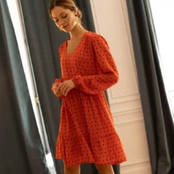 Robe Courte Delia | 3 SUISSES -Promos Robe Mirage Magasin robe courte delia 3405542 2 1140x1140