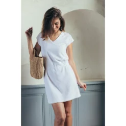 Robe Courte éponge Jodie Réédition | Robe Courte 3 SUISSES -Promos Robe Mirage Magasin robe courte eponge jodie reedition 3201050 4 1140x1140