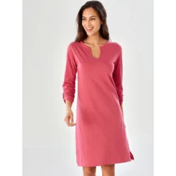 Robe Courte Fendue Manches Longues Col V Femme | Robe Courte 3 SUISSES -Promos Robe Mirage Magasin robe courte fendue manches longues col v femme 3237019 3 1140x1140