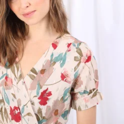 Robe Courte Fleurie Irma | Robe Courte 3 SUISSES -Promos Robe Mirage Magasin robe courte fleurie irma 1227033 2 1200x1200