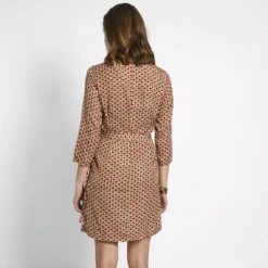 Robe Croisée Imprimée Chaine Harry | Robe Courte 3 SUISSES -Promos Robe Mirage Magasin robe croisee imprimee chaine harry 1188057 3 1140x1140