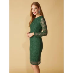 Robe De Soirée En Dentelle Avec Corsage Doublé | 3 SUISSES -Promos Robe Mirage Magasin robe de soiree en dentelle avec corsage double 3431706 6603796 96 1140x1140