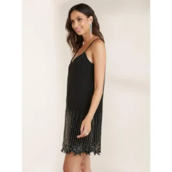 Robe De Soirée Sans Bretelles Avec Paillettes | 3 SUISSES -Promos Robe Mirage Magasin robe de soiree sans bretelles avec paillettes 3431760 6604008 8 1140x1140