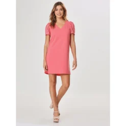 Robe Droite à Manches En Guipure | Robe Courte 3 SUISSES -Promos Robe Mirage Magasin robe droite a manches en guipure 3236811 3 1140x1140