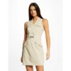 MORGAN Robe Droite Avec Ornement Métallique | 3 SUISSES -Promos Robe Mirage Magasin robe droite avec ornement metallique beige 3508382 6985586 86 1140x1140
