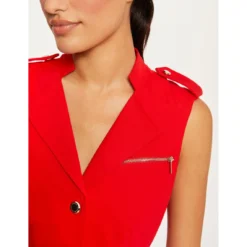 MORGAN Robe Droite Boutonnée Ceinturée | 3 SUISSES 10 MORGAN Robe Droite Boutonnée Ceinturée | 3 SUISSES -Promos Robe Mirage Magasin robe droite boutonnee ceinturee rouge 3408360 6475966 66 1140x1140