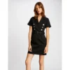 MORGAN Robe Droite Ceinturée Avec Boutons | 3 SUISSES -Promos Robe Mirage Magasin robe droite ceinturee avec boutons noir 3274072 5865866 66 1140x1140