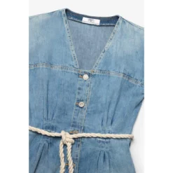 LE TEMPS DES CERISES Robe Droite En Jeans KARITE | 3 SUISSES -Promos Robe Mirage Magasin robe droite en jeans karite 3518252 7028892 92 1140x1140