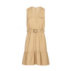 MORGAN Robe Droite Fluide Ceinturée | 3 SUISSES -Promos Robe Mirage Magasin robe droite fluide ceinturee camel 3408256 6475520 20 1140x1140