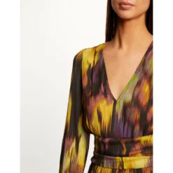 MORGAN Robe Droite Fluide Imprimé Abstrait | 3 SUISSES -Promos Robe Mirage Magasin robe droite fluide imprime abstrait multico 3508426 6985776 76 1140x1140