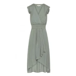 MORGAN Robe Droite Fluide Sans Manches | 3 SUISSES -Promos Robe Mirage Magasin robe droite fluide sans manches vert moyen 3408854 6477890 90 1140x1140