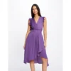 MORGAN Robe Droite Fluide Sans Manches | 3 SUISSES -Promos Robe Mirage Magasin robe droite fluide sans manches violet fonce 3508294 6985182 82 1140x1140