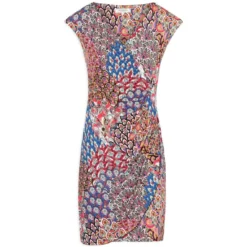 MORGAN Robe Droite Imprimé Abstrait | Robe Courte 3 SUISSES -Promos Robe Mirage Magasin robe droite imprime abstrait 3214725 4 1140x1140