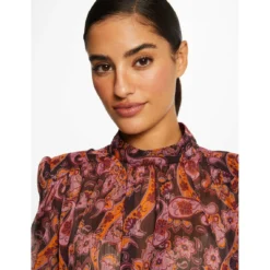 MORGAN Robe Droite Imprimé Cachemire | 3 SUISSES -Promos Robe Mirage Magasin robe droite imprime cachemire multico 3417808 6523448 48 1140x1140