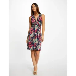 MORGAN Robe Droite Imprimé Floral | 3 SUISSES -Promos Robe Mirage Magasin robe droite imprime floral marine 3507940 6983710 10 1140x1140