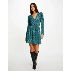 MORGAN Robe Droite Imprimé Floral | 3 SUISSES -Promos Robe Mirage Magasin robe droite imprime floral multico 3507154 6980172 72 1140x1140